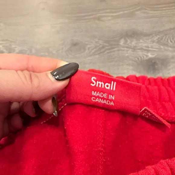 Supreme Red Joggers with white logo - Picture 4 of 5